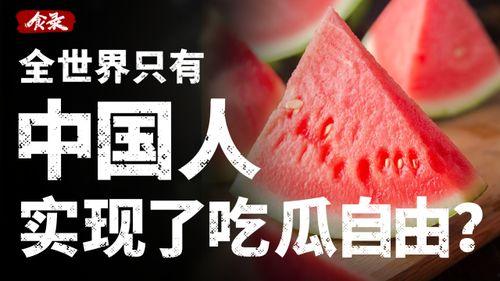 让人民实现吃瓜自由,让全民共享“吃瓜自由”的幸福时光